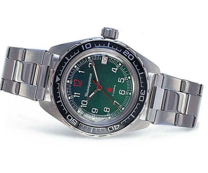 Vostok Komandirskie 020711 Automatic Watch| Scubadudestore