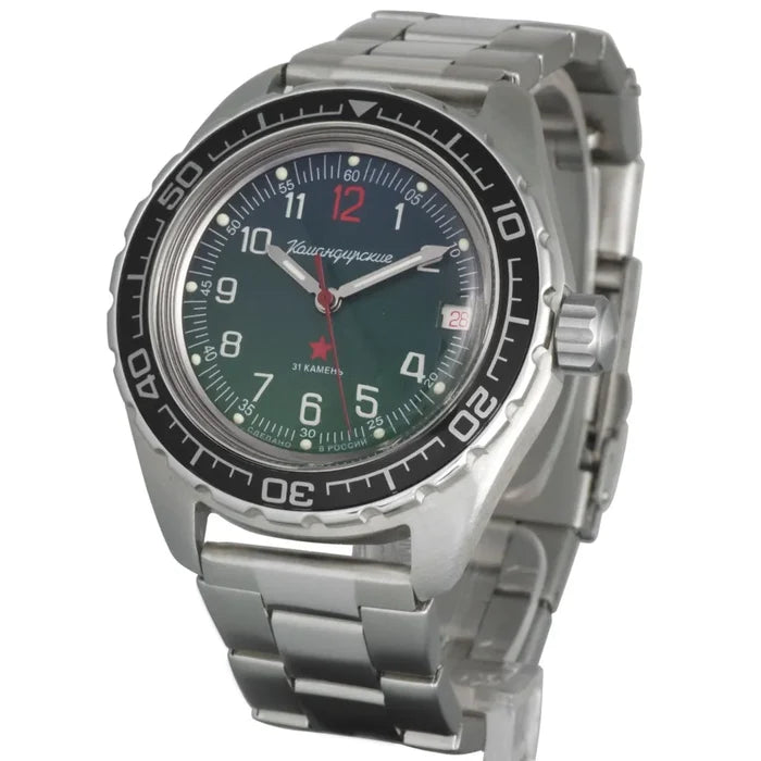 Vostok Komandirskie 020711 Automatic Watch| Scubadudestore