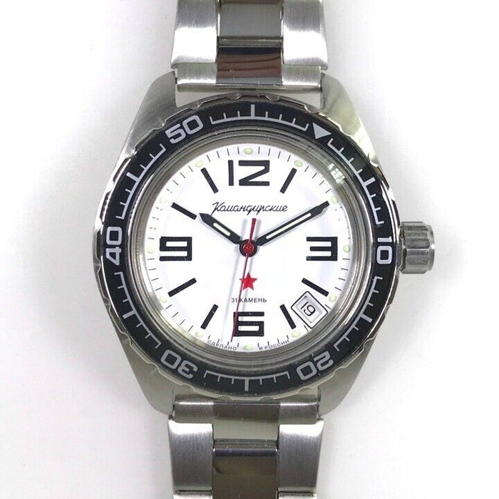 Vostok Komandirskie 020716 Mechanical Diver Watch | Scubadudestore