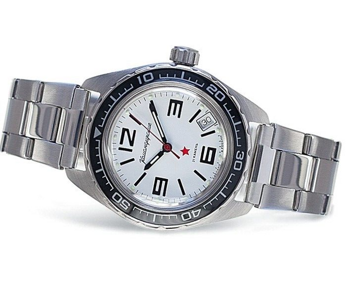 Vostok Komandirskie 020716 Mechanical Diver Watch | Scubadudestore