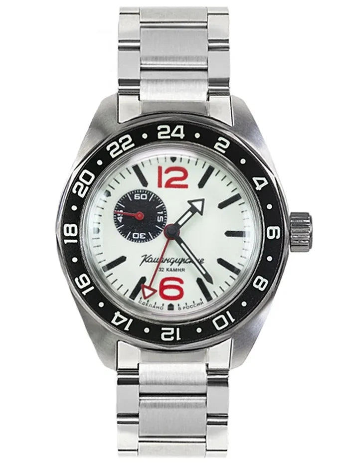 Vostok Komandirskie 03099A: Russian Military Watch | ScubaDudeStore