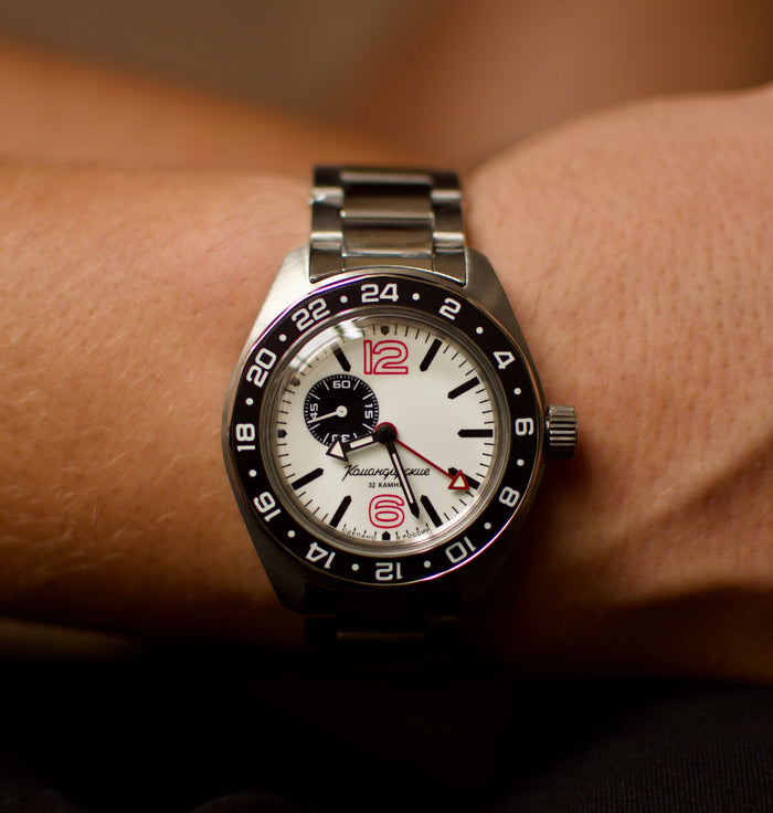 Vostok Komandirskie 03099A: Russian Military Watch | ScubaDudeStore