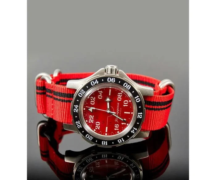 Vostok Komandirskie 18009B Watch | Scubadudestore