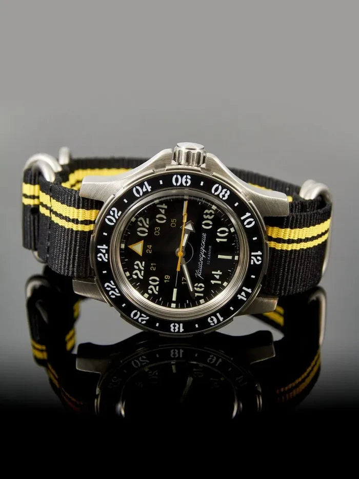 Vostok Komandirskie 18010B NEW MODEL | Scubadudestore