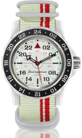 Vostok Komandirskie 18011B PILOT 24-Hour Watch | Scubadudestore