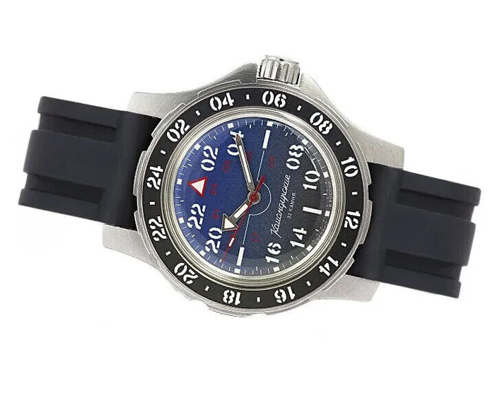 Vostok Komandirskie 18021A PILOT Automatic Watch | Scubadudestore