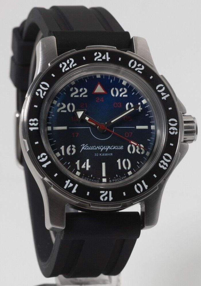 Vostok Komandirskie 18021A PILOT Automatic Watch | Scubadudestore