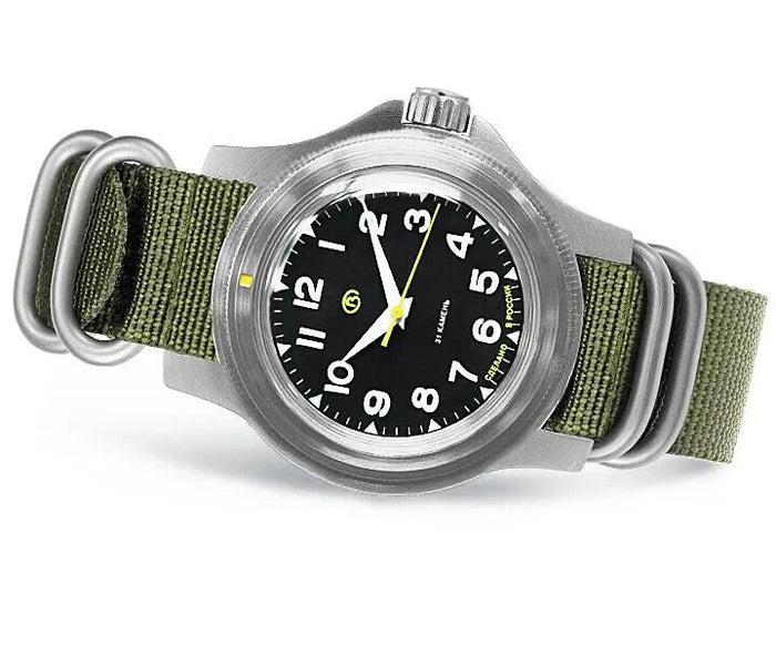 Vostok Komandirskie 18021V PILOT Watch | Scubadudestore