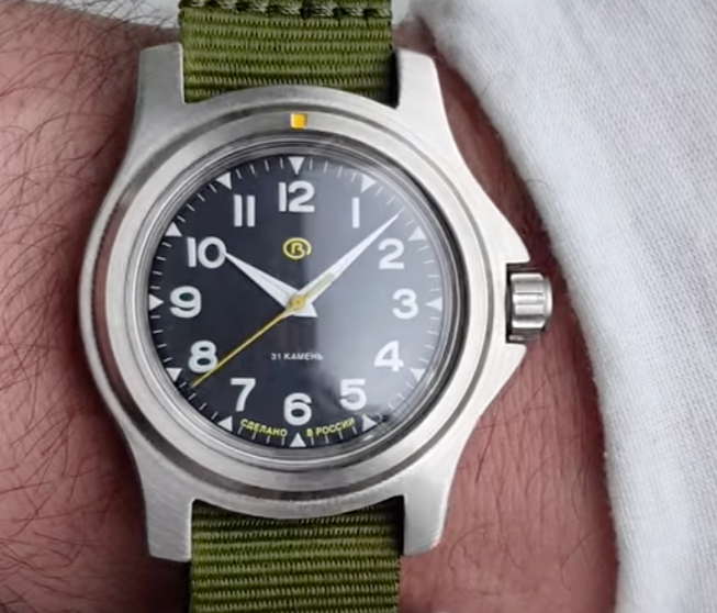 Vostok Komandirskie 18021V PILOT Watch | Scubadudestore