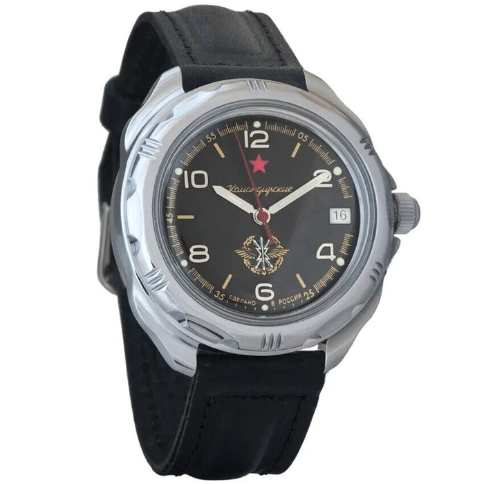 Vostok Komandirskie 211296 Mechanical Military Signal Corps Watch | Scubadudestore