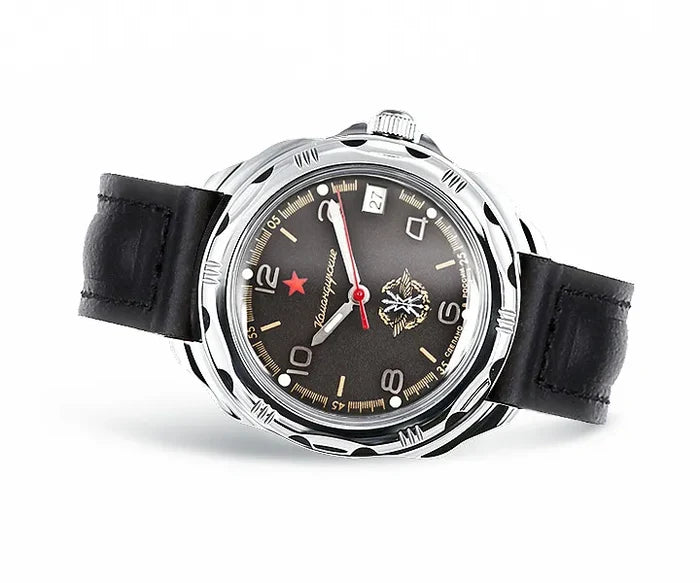 Vostok Komandirskie 211296 Mechanical Military Signal Corps Watch | Scubadudestore
