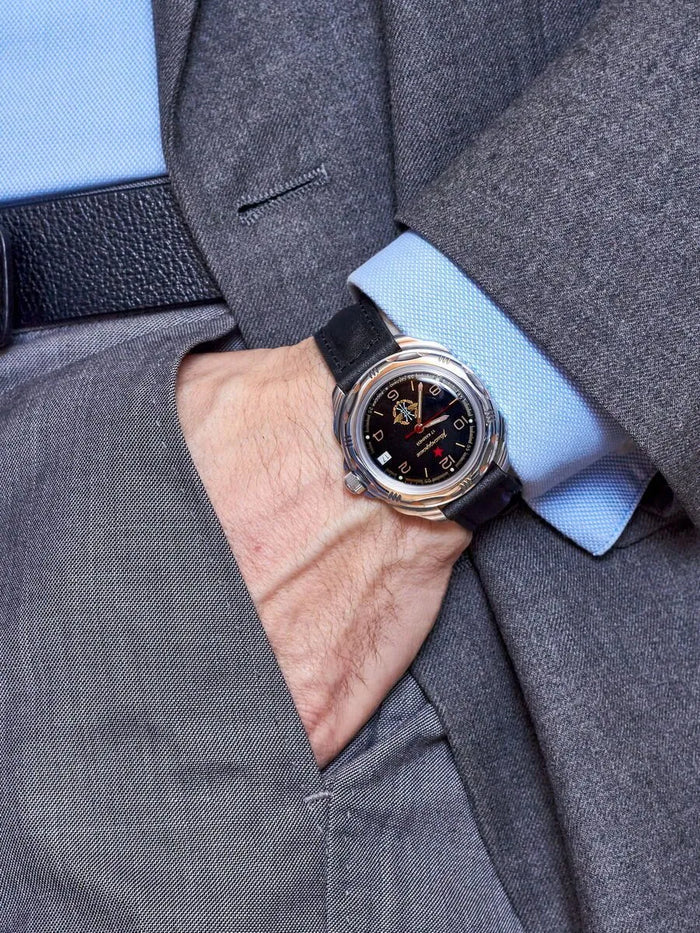 Vostok Komandirskie 211296 Signal Corps Watch | Scubadudestore