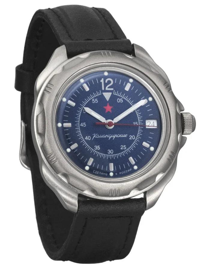 Vostok Komandirskie 211398 GRU Mechanical Military Watch | Scubadudestore