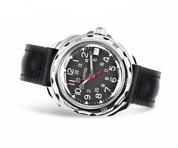 Vostok Komandirskie 211783 Mechanical Military Watch | Scubadudestore