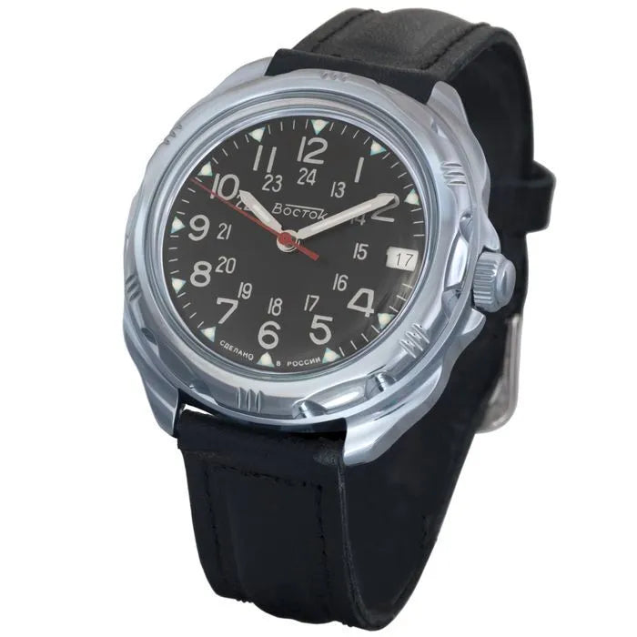 Vostok Komandirskie 211783 Mechanical Military Watch | Scubadudestore
