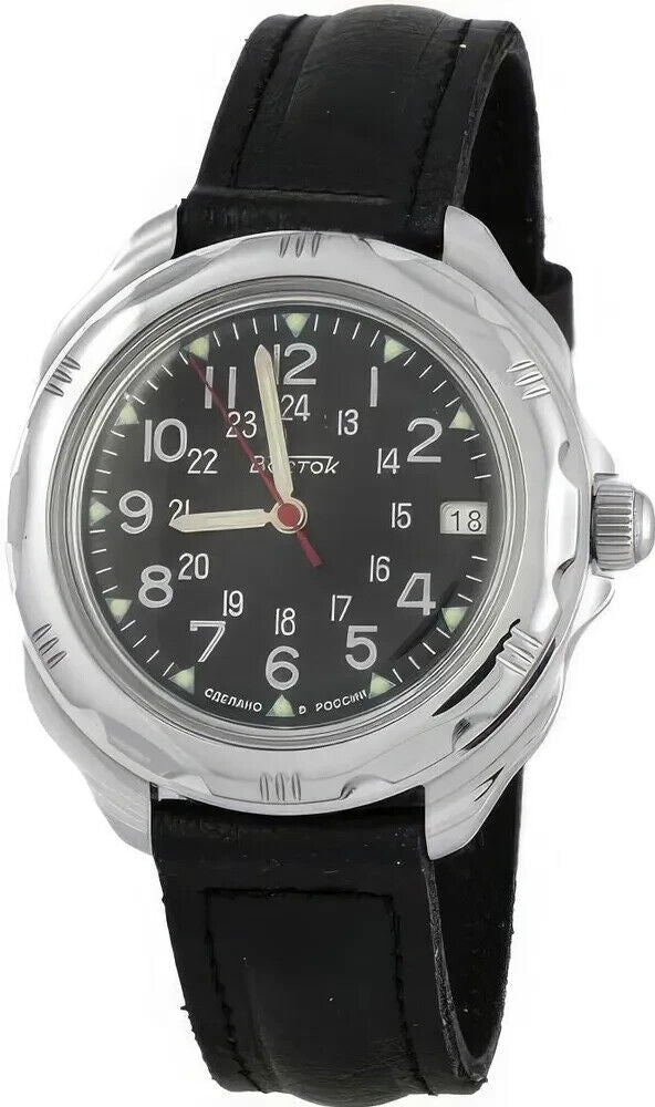 Vostok Komandirskie 211783 Mechanical Military Watch | Scubadudestore