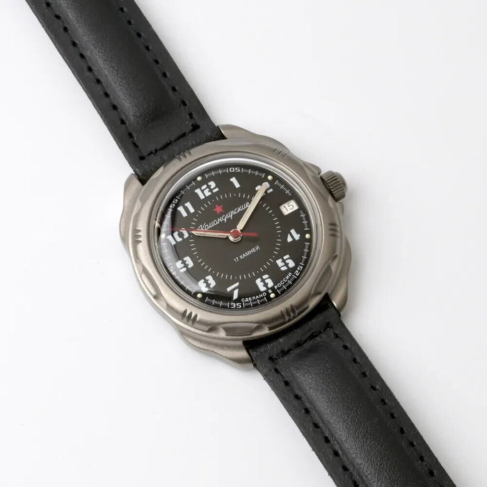 Vostok Komandirskie 216186 Mechanical Military Watch | Scubadudestore