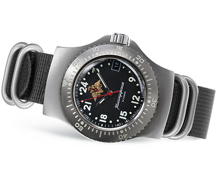 Vostok Komandirskie 280193 24-Hour Watch | Scubadudestore