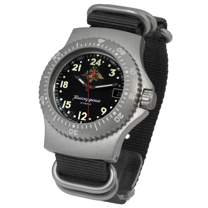 Vostok Komandirskie 280193 24-Hour Watch | Scubadudestore