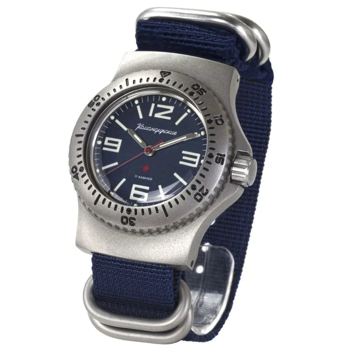 Vostok Komandirskie 280681 Ratnik Military Automatic Watch | Scubadudestore
