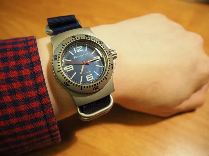 Vostok Komandirskie 280681 Ratnik Military Automatic Watch | Scubadudestore