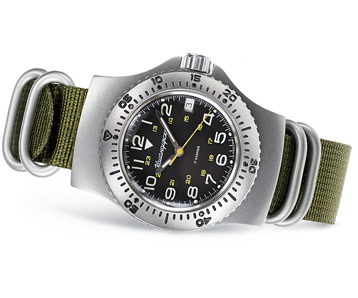 Vostok Komandirskie 280683 Mechanical Watch | Scubadudestore
