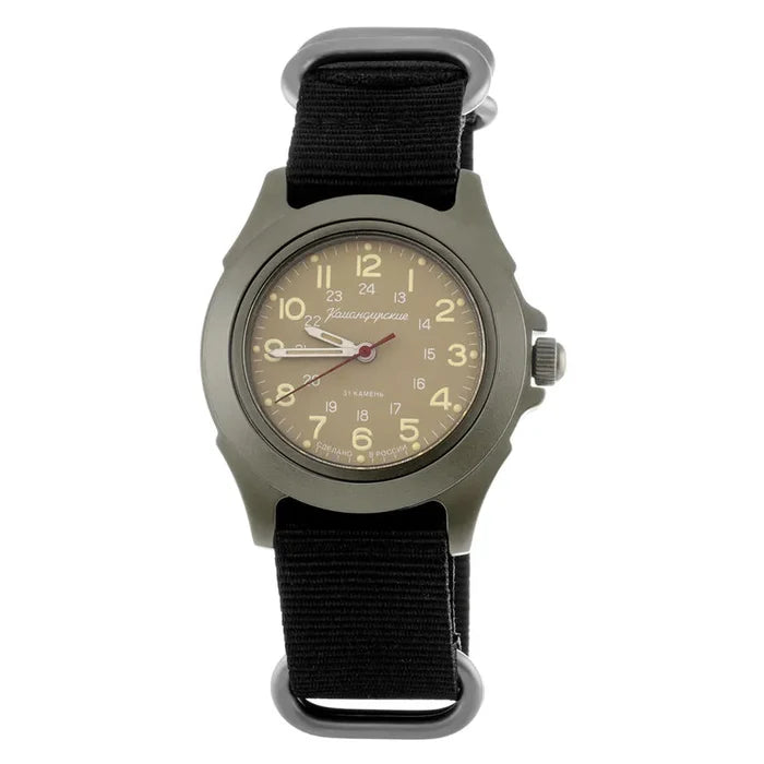 Vostok Komandirskie 30698V Watch Automatic | Scubadudestore