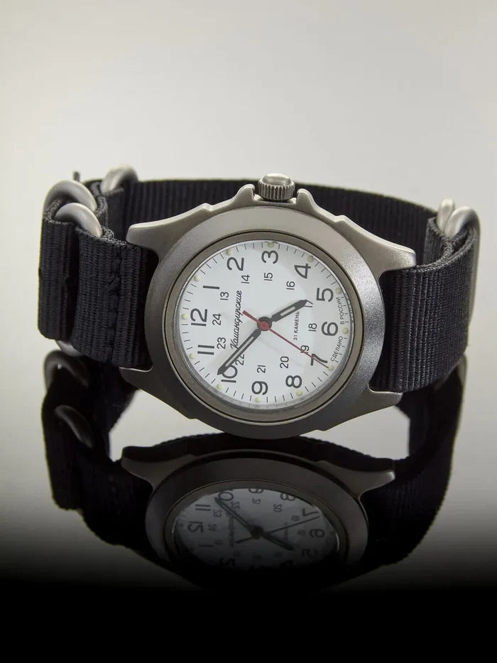 Vostok Komandirskie 30699V Watch Automatic | Scubadudestore