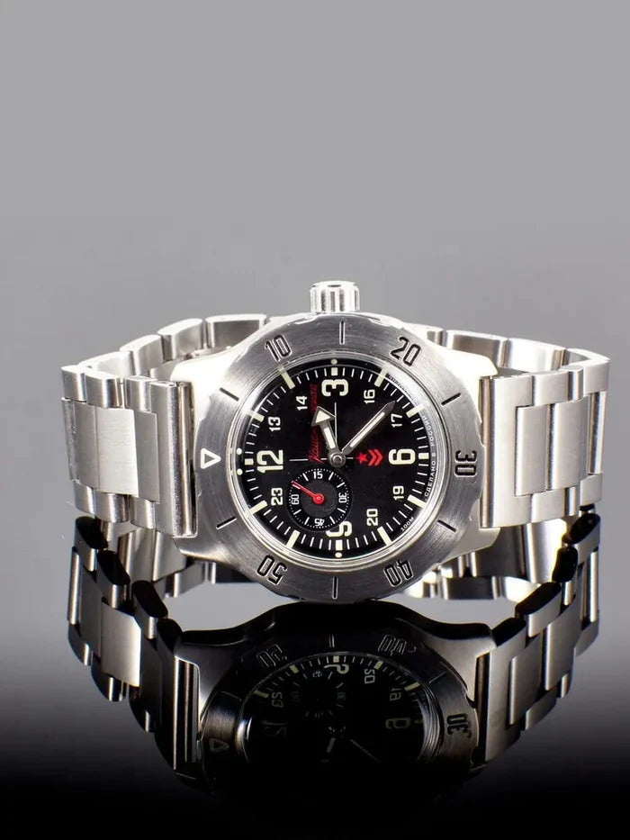 Vostok Komandirskie 350504 Military Watch | Scubadudestore
