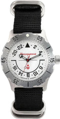 Vostok Komandirskie 350607 24-Hour | Scubadudestore