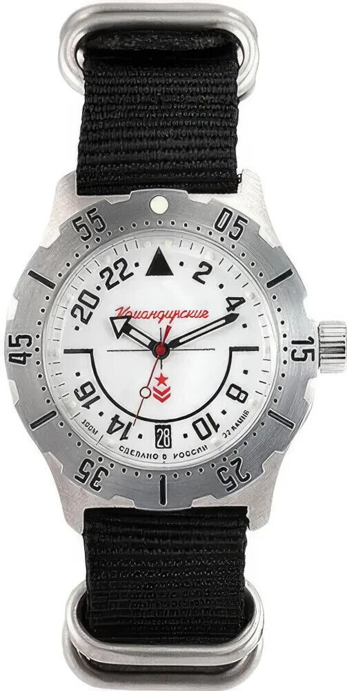 Vostok Komandirskie 350607 24-Hour | Scubadudestore