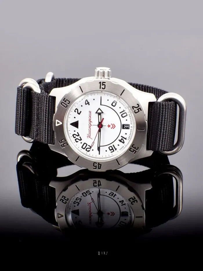 Vostok Komandirskie 350607 24-Hour | Scubadudestore