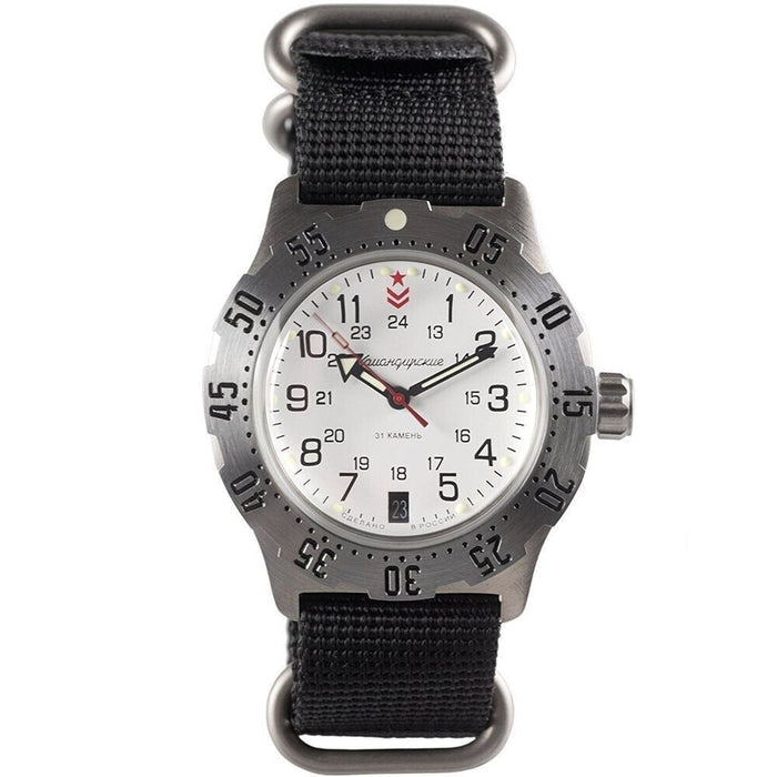Vostok Komandirskie 350752 Automatic Watch | Scubadudestore