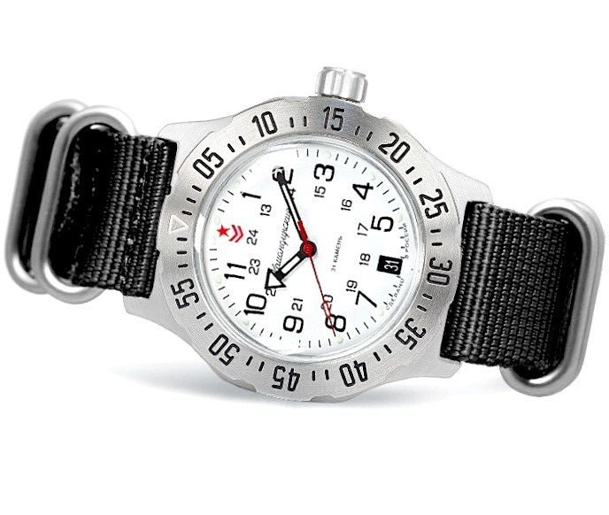 Vostok Komandirskie 350752 Automatic Watch | Scubadudestore
