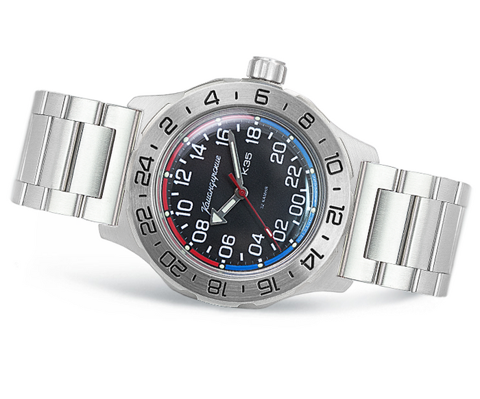 Vostok Komandirskie 35083A K35 24-Hour Watch | Scubadudestore