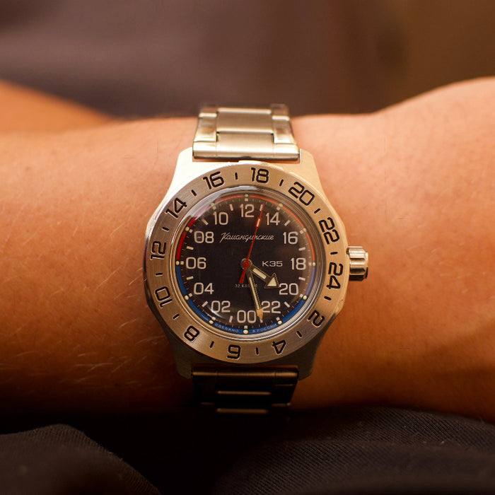 Vostok Komandirskie K-35 | 24-Hour Watch | ScubaDudeStore