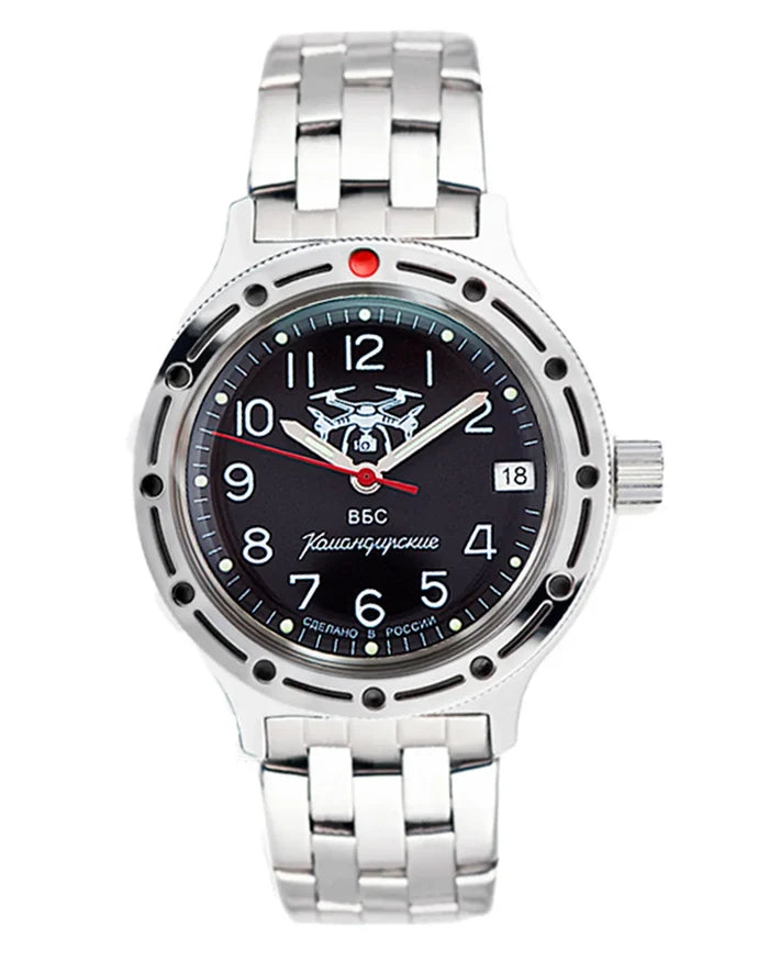 Vostok Komandirskie 42090G Drone Forces Watch | Scubadudestore