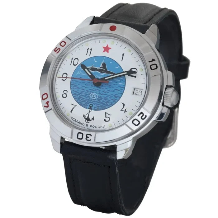 Vostok Komandirskie 431055 Submarine Watch | Scubadudestore