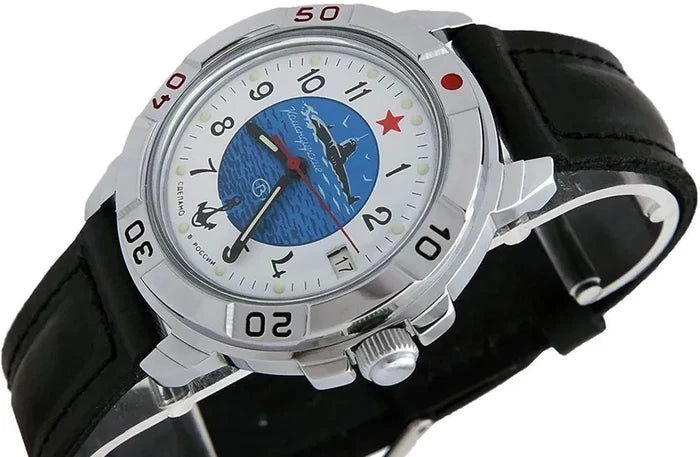 Vostok Komandirskie 431055 Submarine Watch | Scubadudestore