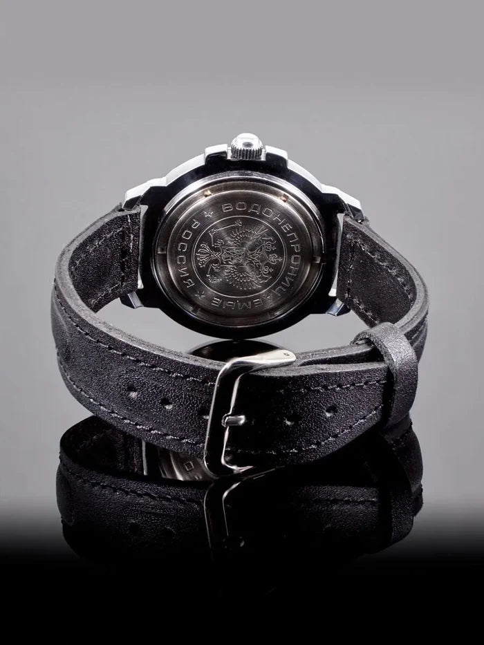 Vostok Komandirskie 43121B Russian Railway Troops Watch | Scubadudestore
