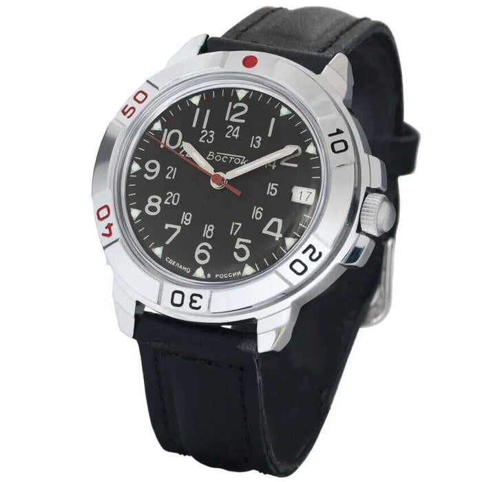 Vostok Komandirskie 431783 Mechanical Military Watch | Scubadudestore