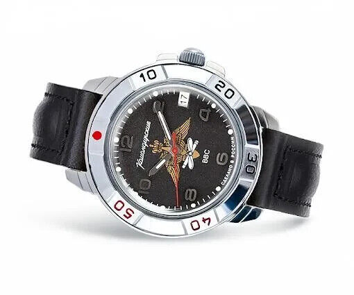 Vostok Komandirskie 431928 Mechanical Military Watch | Scubadudestore
