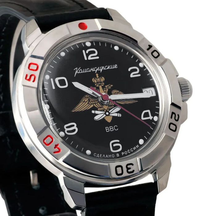 Vostok Komandirskie 431928 Mechanical Military Watch | Scubadudestore