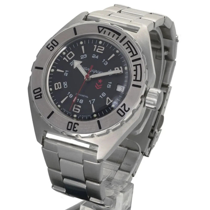 Vostok Komandirskie 650538 Military Mechanical Automatic Watch | Scubadudestore