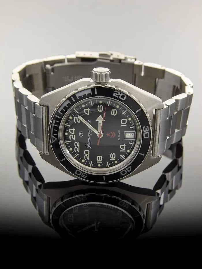 Vostok Komandirskie 650541 24-Hour | Scubadudestore