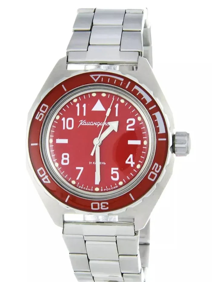Vostok Komandirskie 650841 Watch | Scubadudestore
