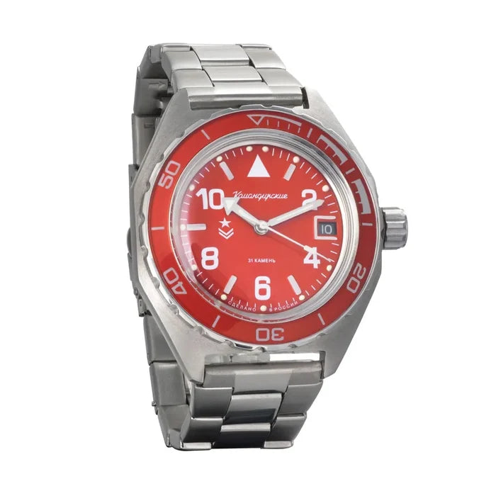 Vostok Komandirskie 650841 Watch | Scubadudestore