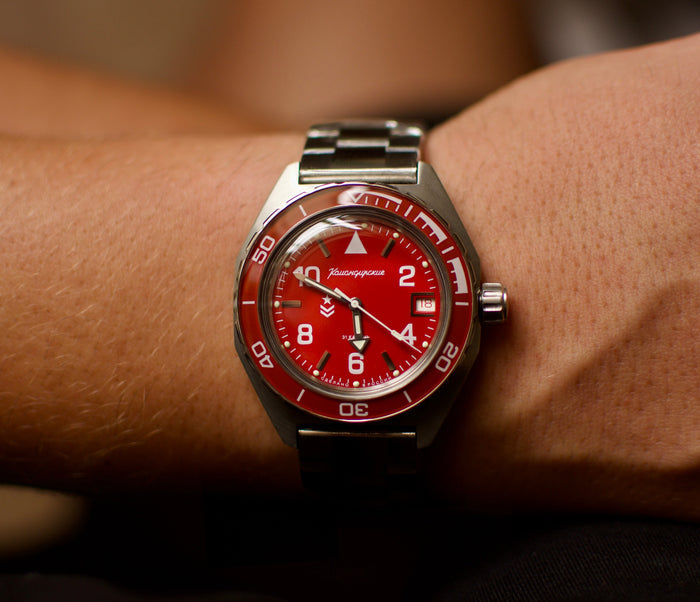 Vostok Komandirskie 650841 Watch | Scubadudestore
