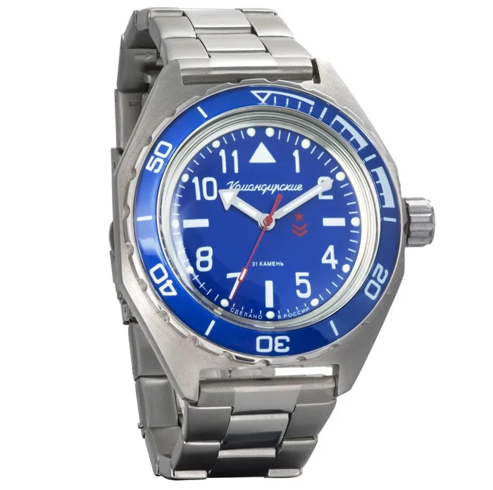 Vostok Komandirskie 650852 Automatic Mechanical Watch | Scubadudestore