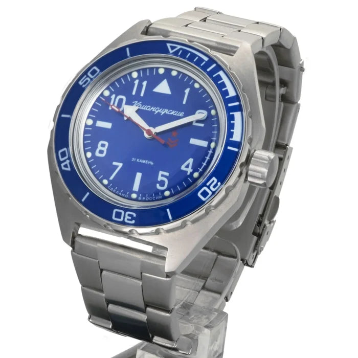 Vostok Komandirskie 650852 Automatic Mechanical Watch | Scubadudestore